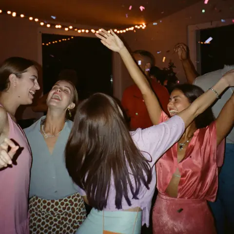 Hands in the air
